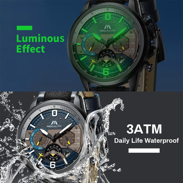 2019 MEGALITH Fashion Watches Mens Sports