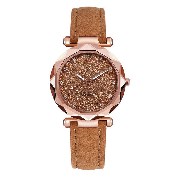 Quartz Watch Female Belt