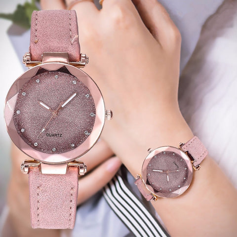 Quartz Watch Female Belt