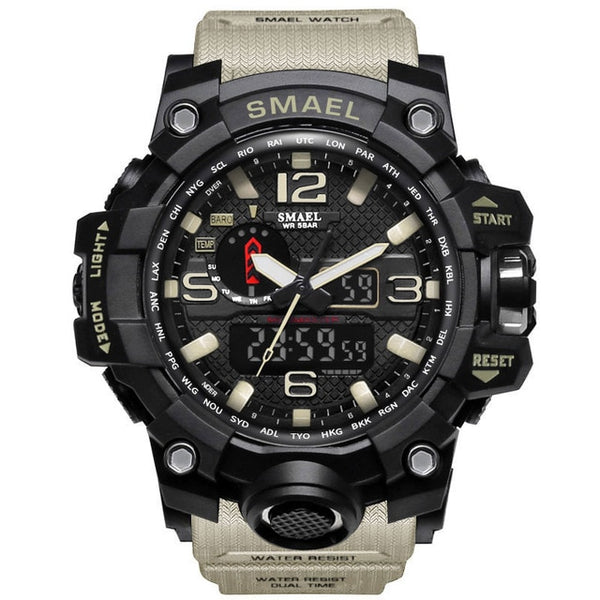 Men Military Watch 50m Waterproof