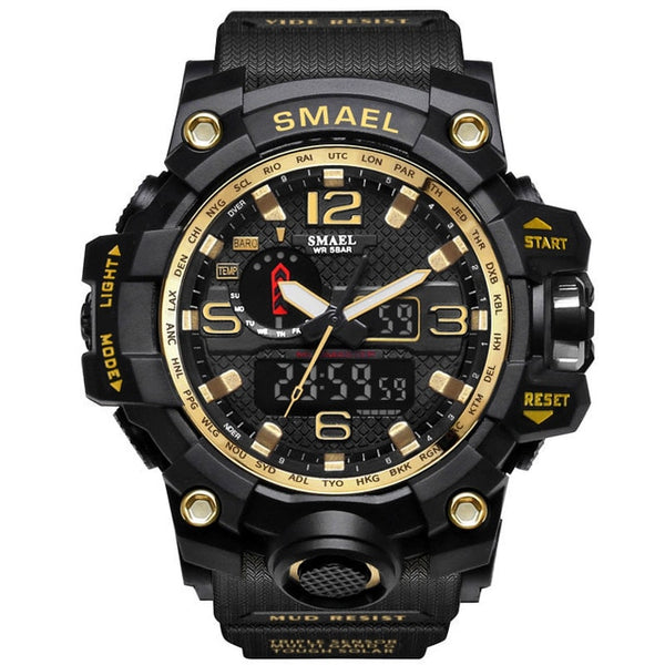 Men Military Watch 50m Waterproof