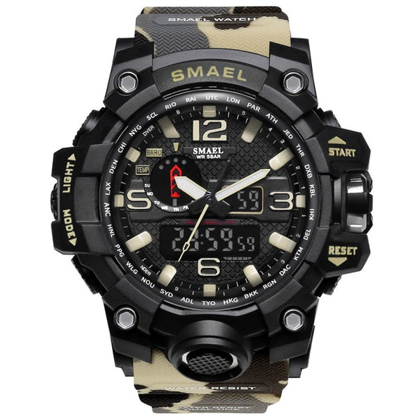 Men Military Watch 50m Waterproof