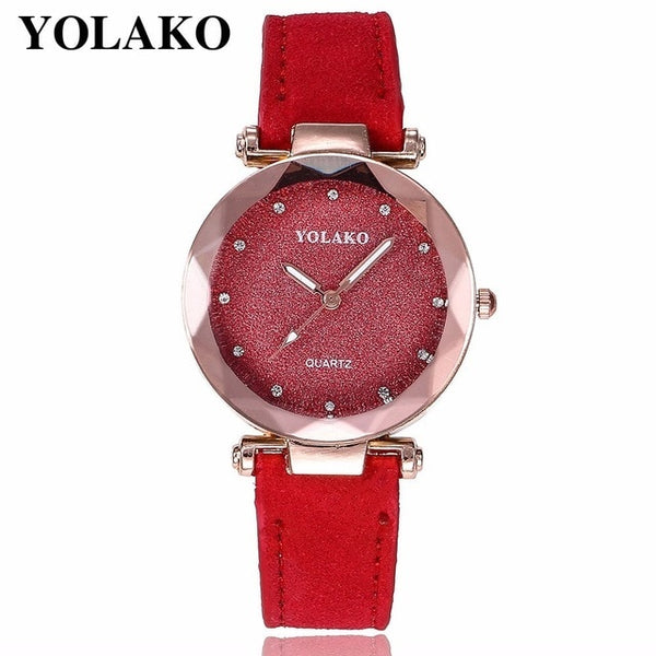Women Romantic Starry Sky Wrist Watch