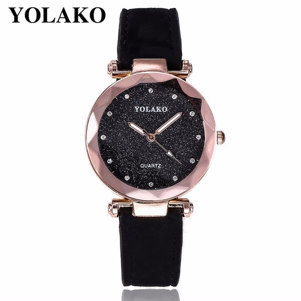 Women Romantic Starry Sky Wrist Watch