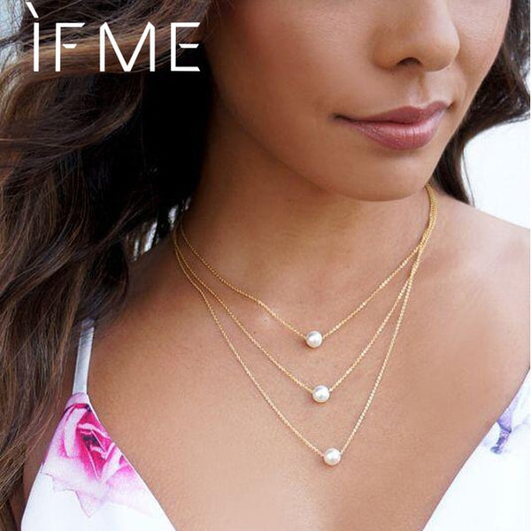Vintage Multilayer Crystal Pendant