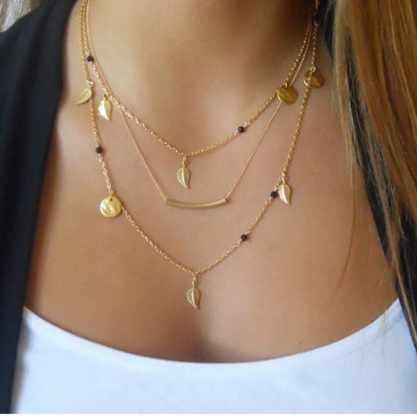 Vintage Multilayer Crystal Pendant