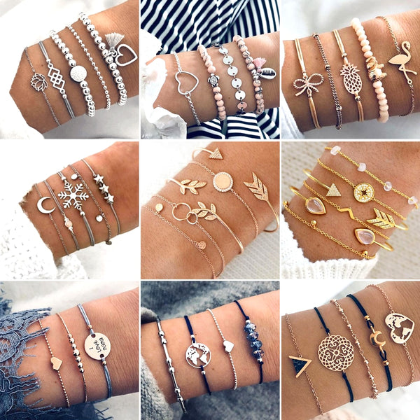 30 Style Boho Bangle Elephant Hear