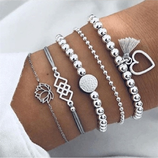 30 Style Boho Bangle Elephant Hear