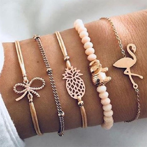 30 Style Boho Bangle Elephant Hear