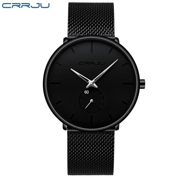 Crrju Fashion Mens Watches Top Brand