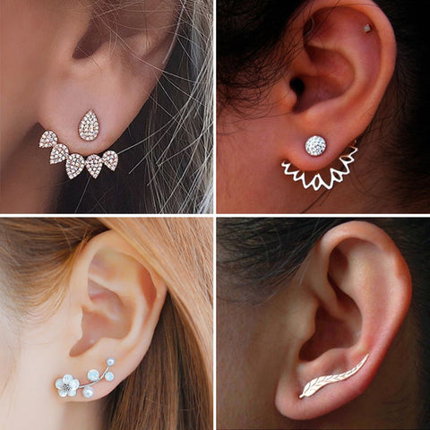 2020 New Crystal Flower Drop Earrings