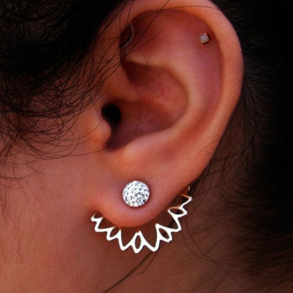 2020 New Crystal Flower Drop Earrings