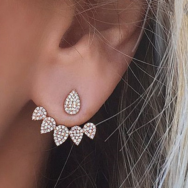 2020 New Crystal Flower Drop Earrings