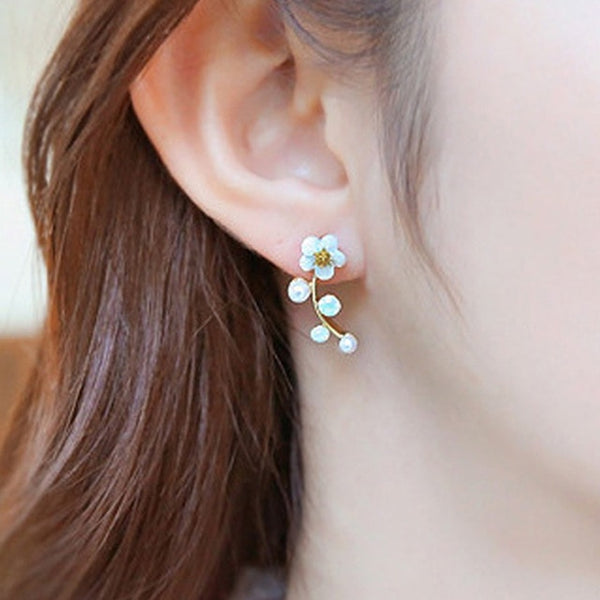 2020 New Crystal Flower Drop Earrings