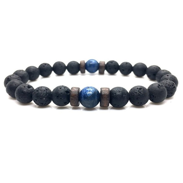 Men Bracelet Natural Moonstone Bead