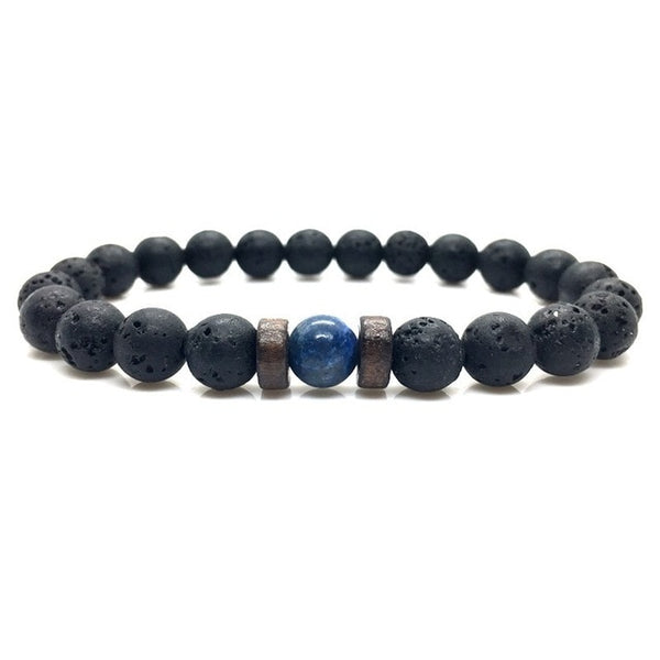 Men Bracelet Natural Moonstone Bead