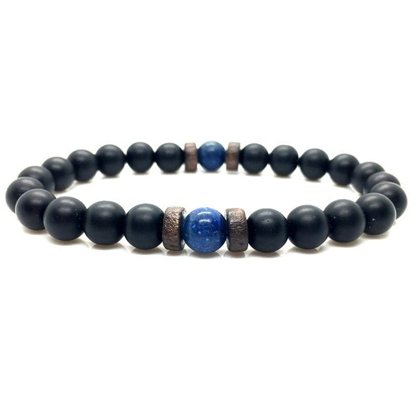 Men Bracelet Natural Moonstone Bead