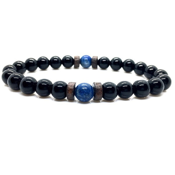 Men Bracelet Natural Moonstone Bead